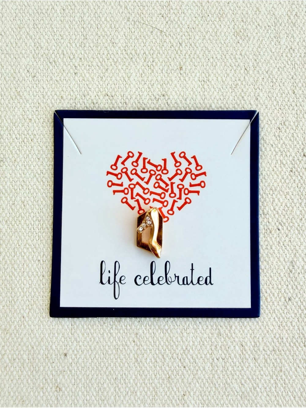 *High Heel Shoe Charm* KEEP COLLECTIVE Retired Rose Gold